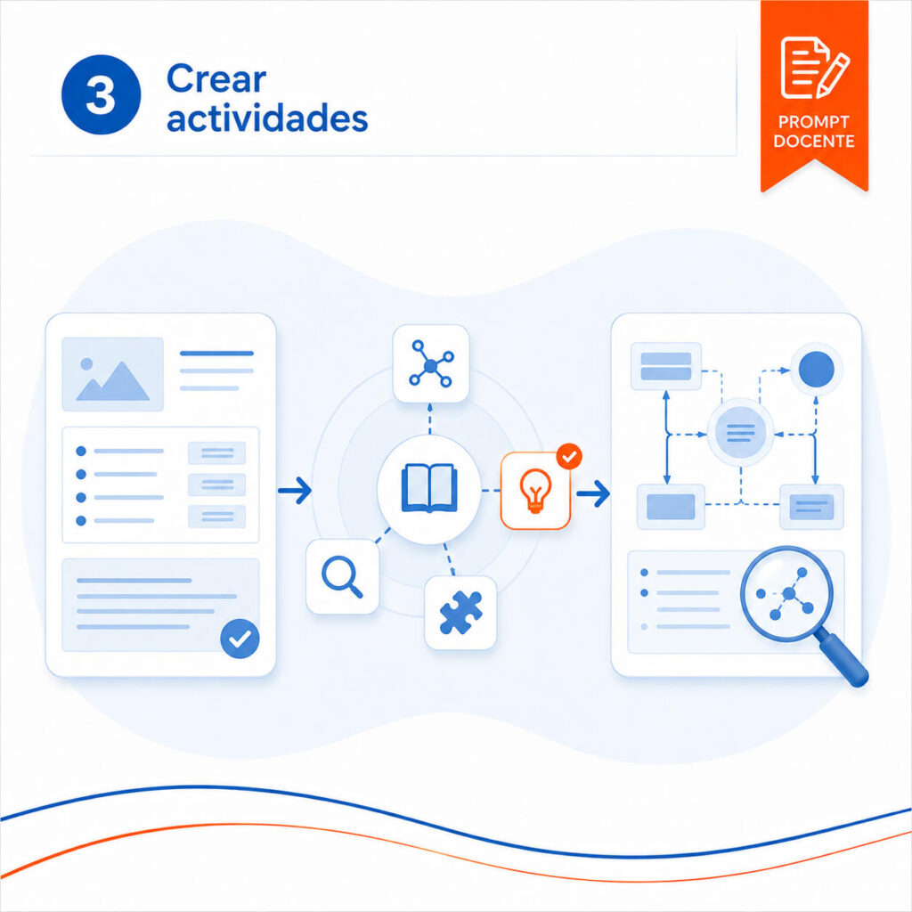 Crear una actividad de ampliación