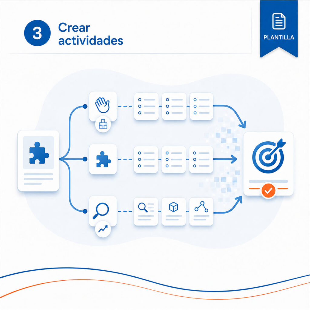 Plantilla para el diseño de una actividad didáctica