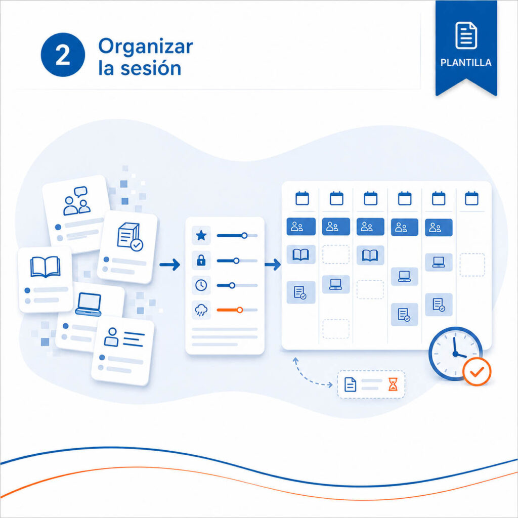 Planificador semanal del docente